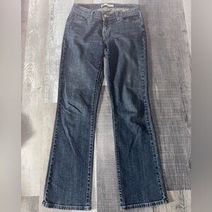 🌀Levi's Dark Blue Women's Boot Cut Curvy Jeans